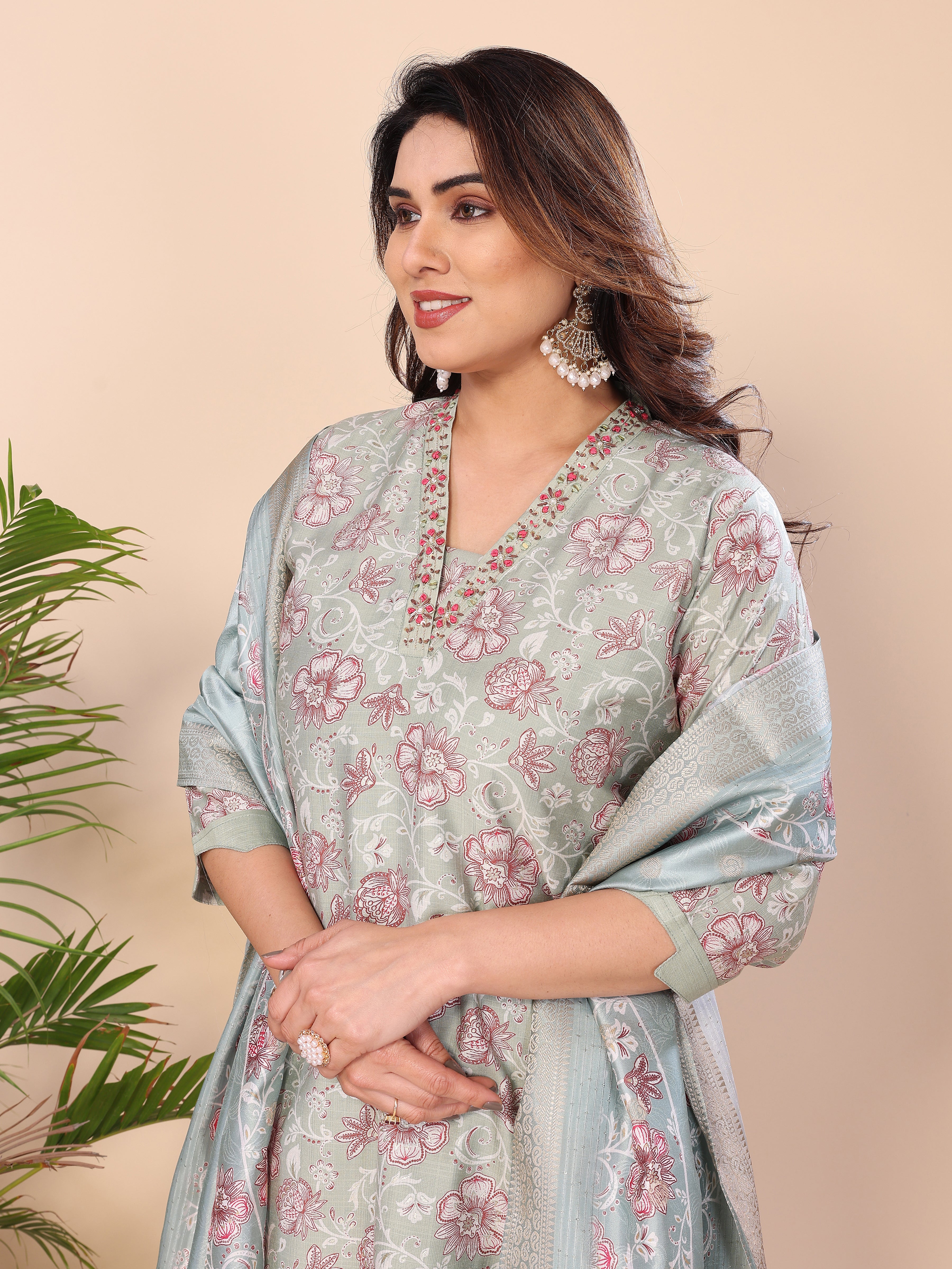 DUPATTA PANT SET