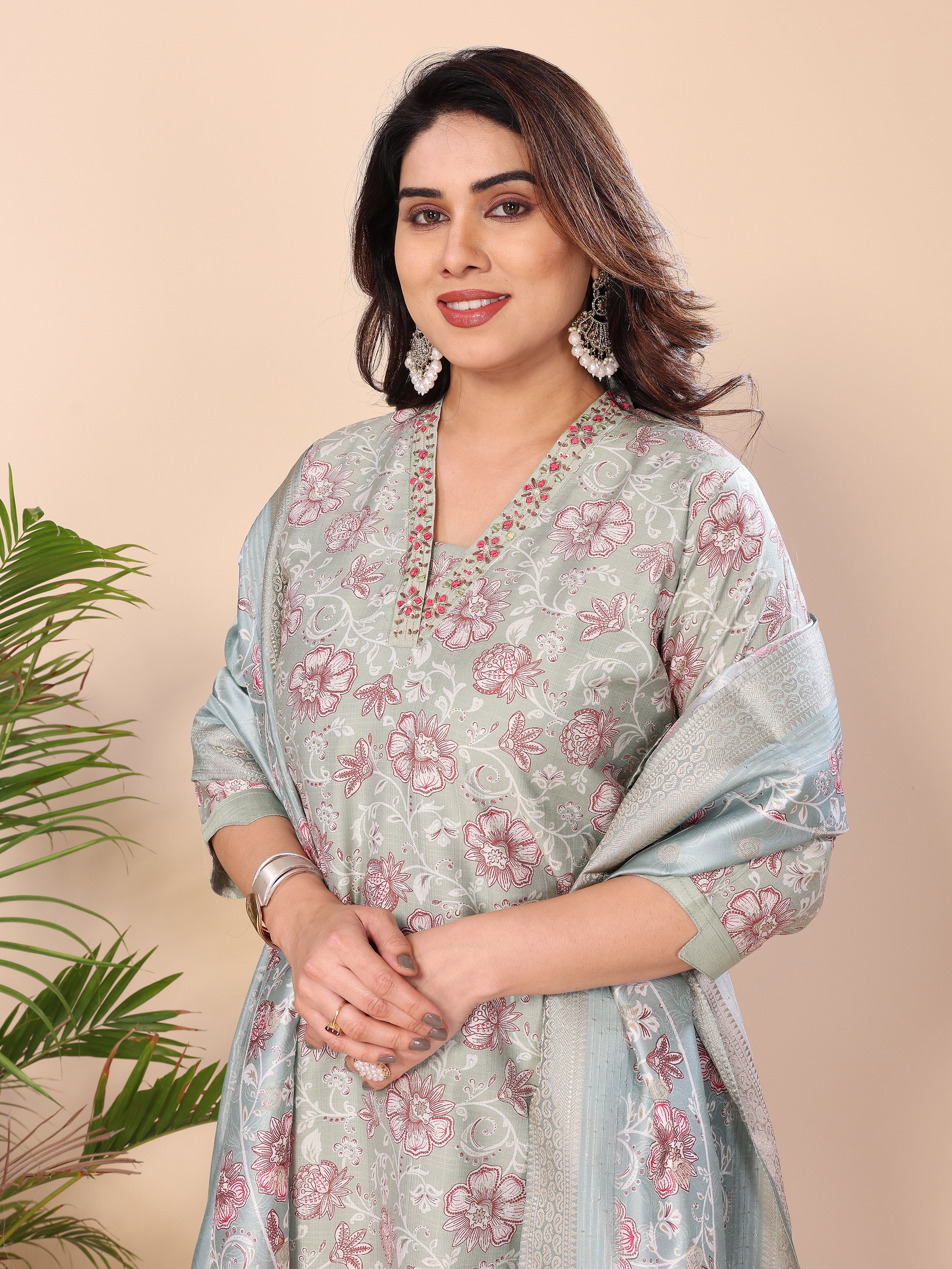 DUPATTA PANT SET