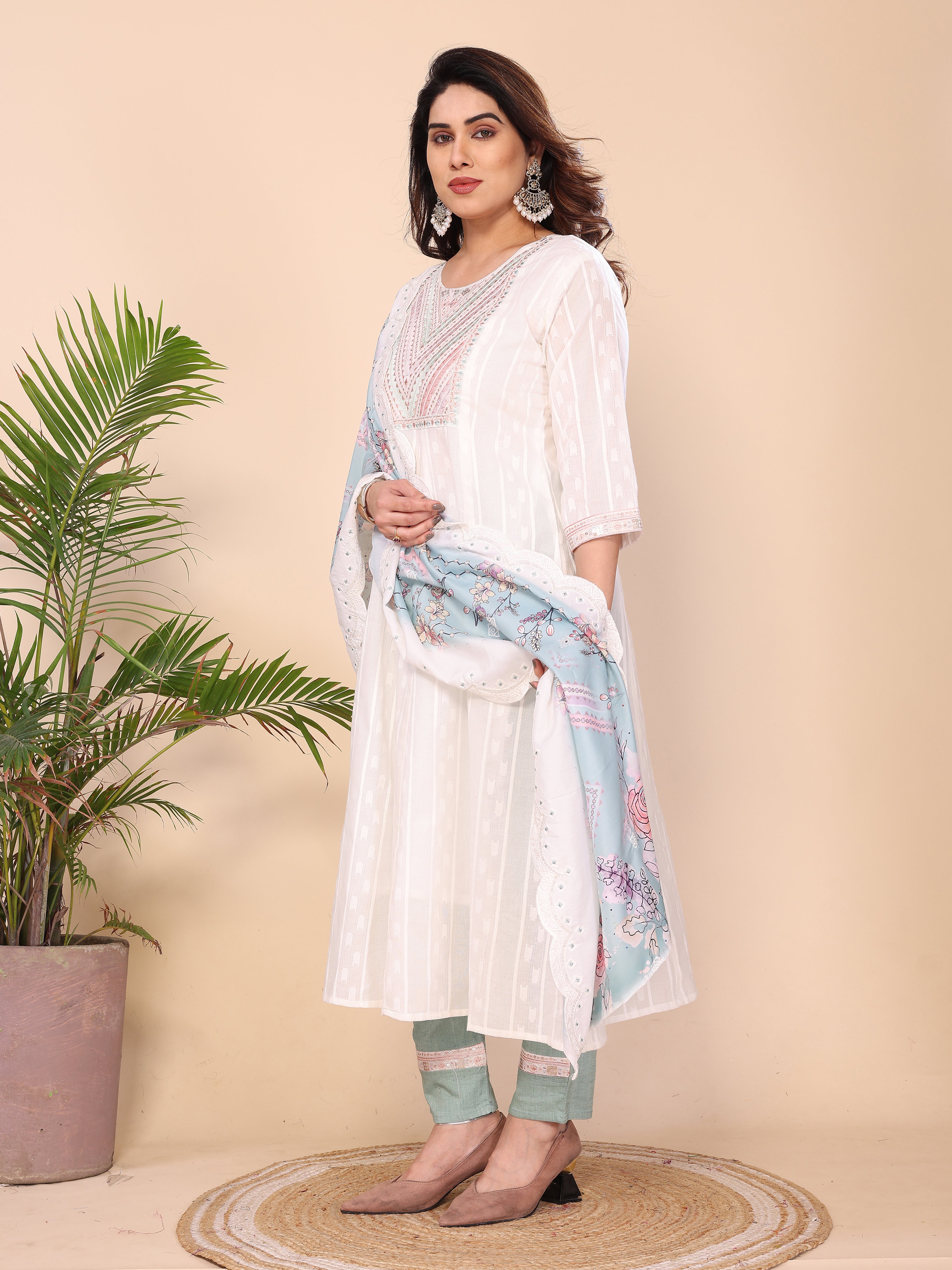 COTTON SUIT SET