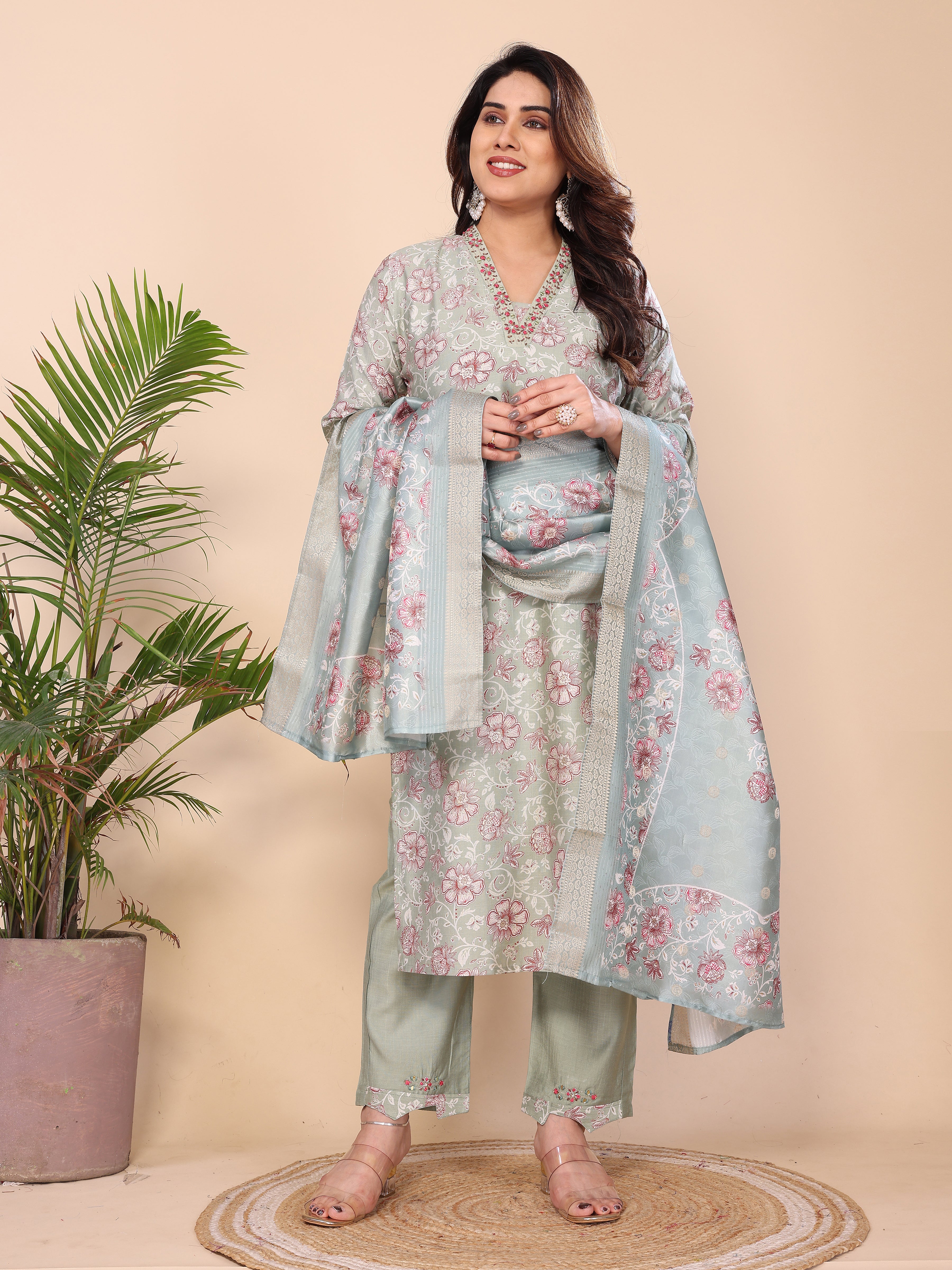 DUPATTA PANT SET