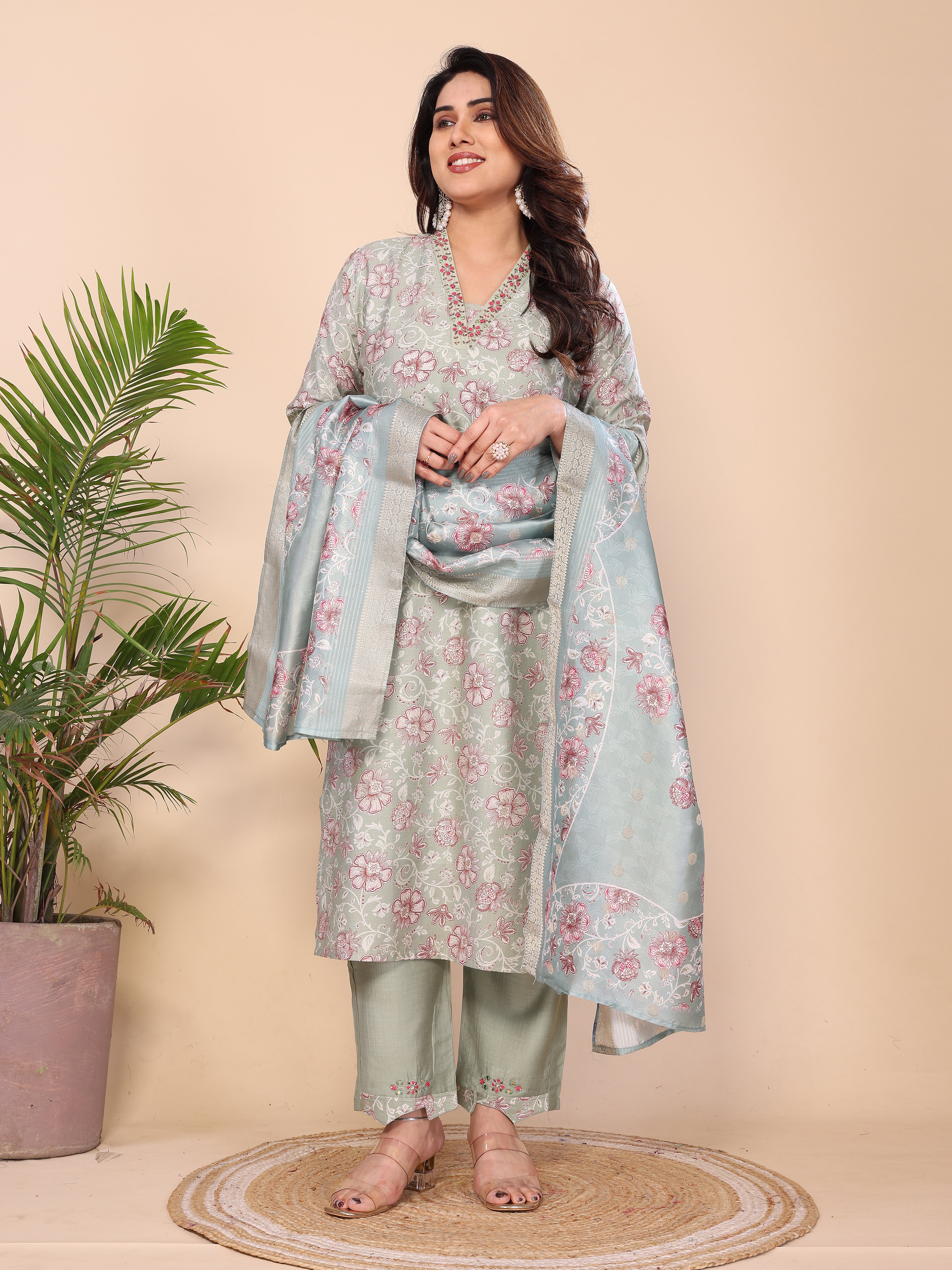 DUPATTA PANT SET