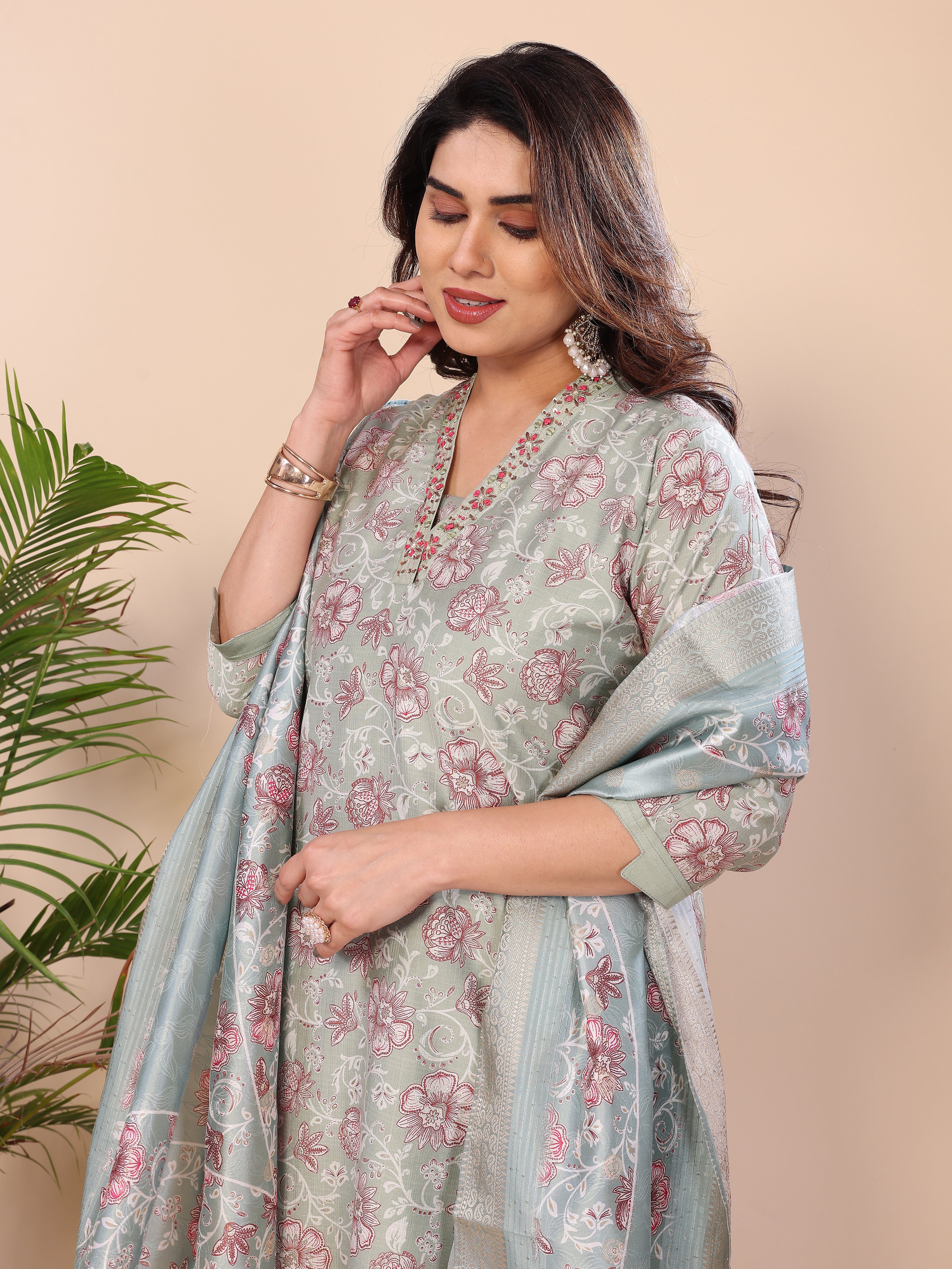 DUPATTA PANT SET