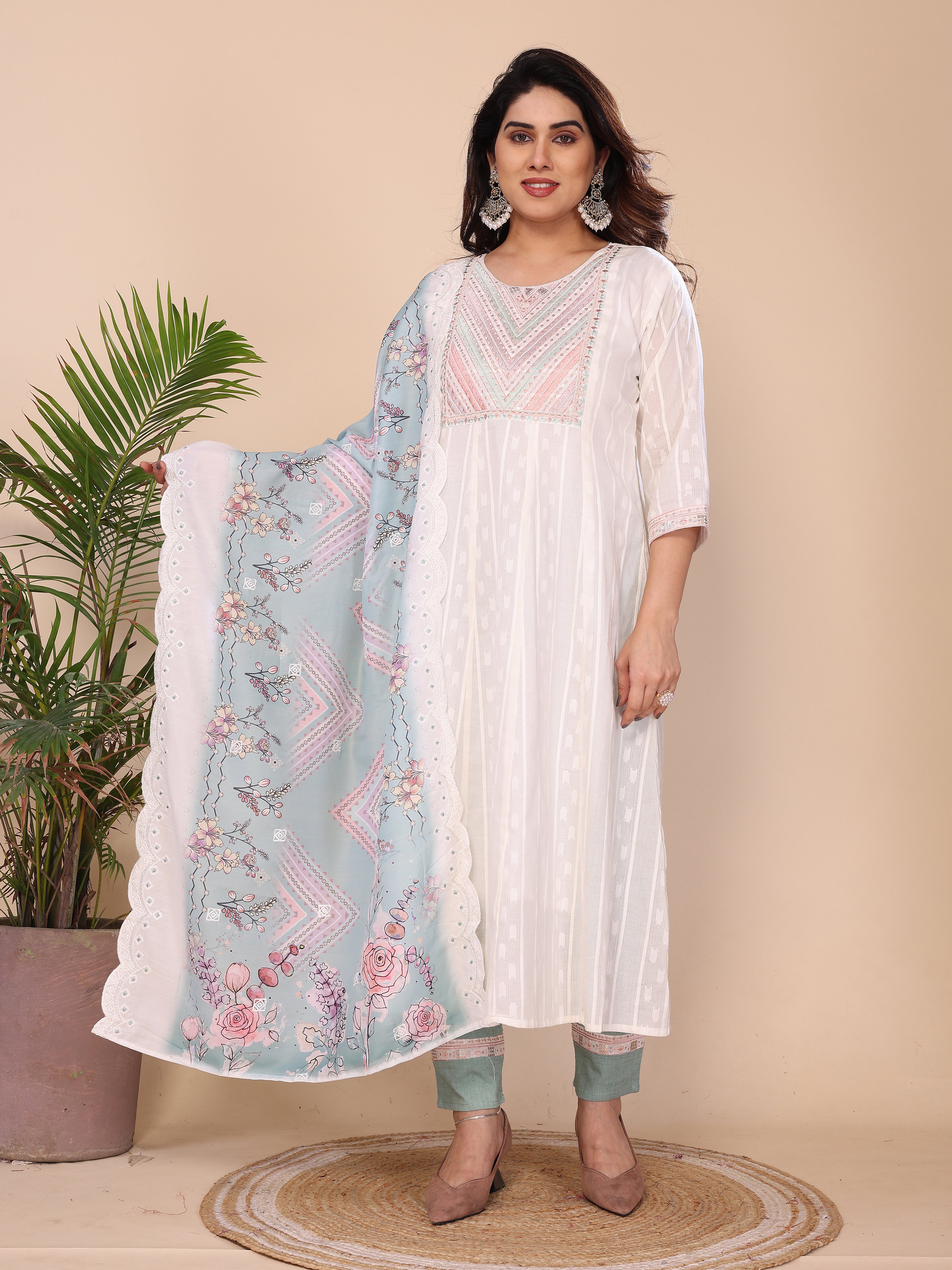 COTTON SUIT SET