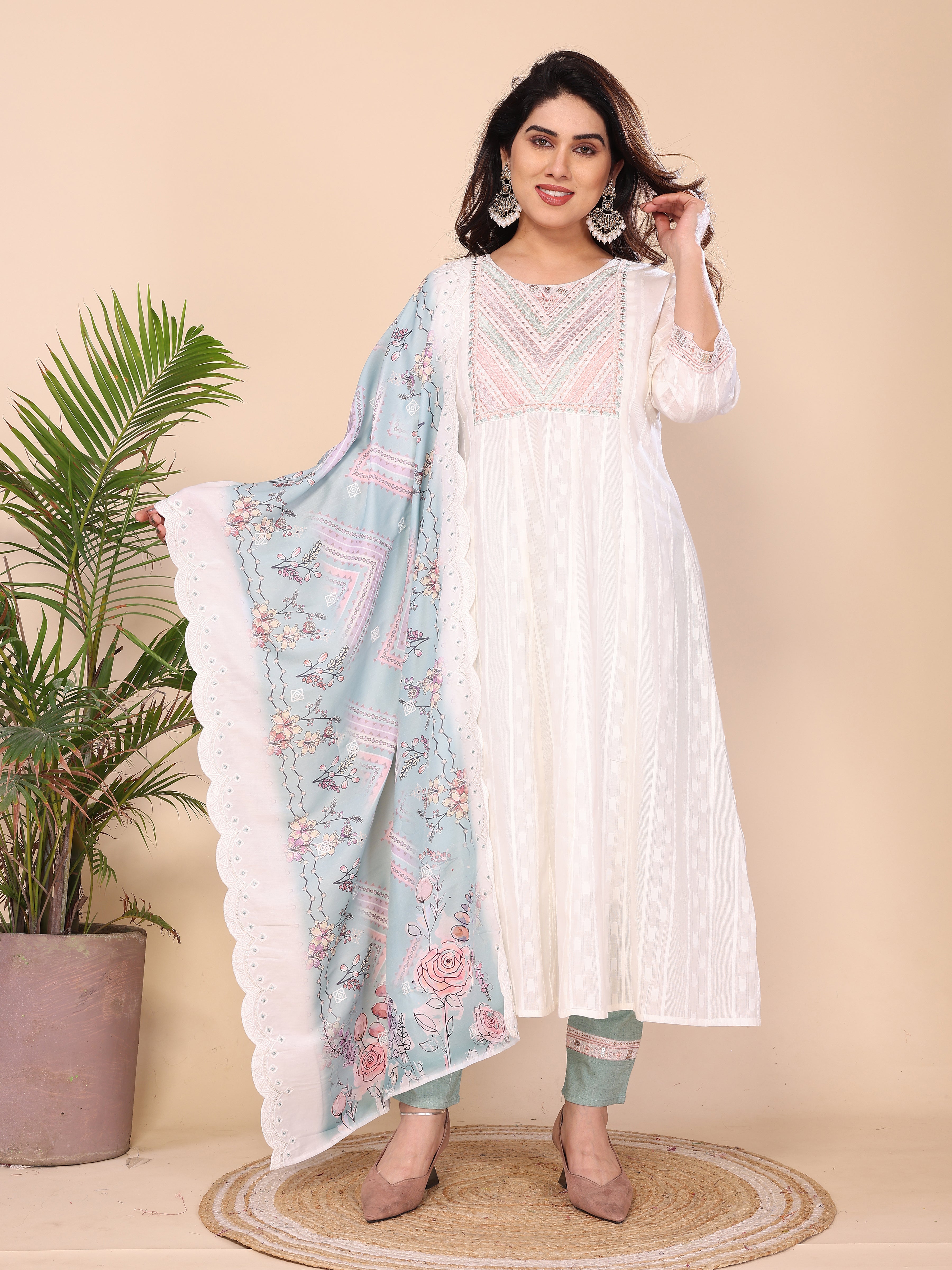 COTTON SUIT SET