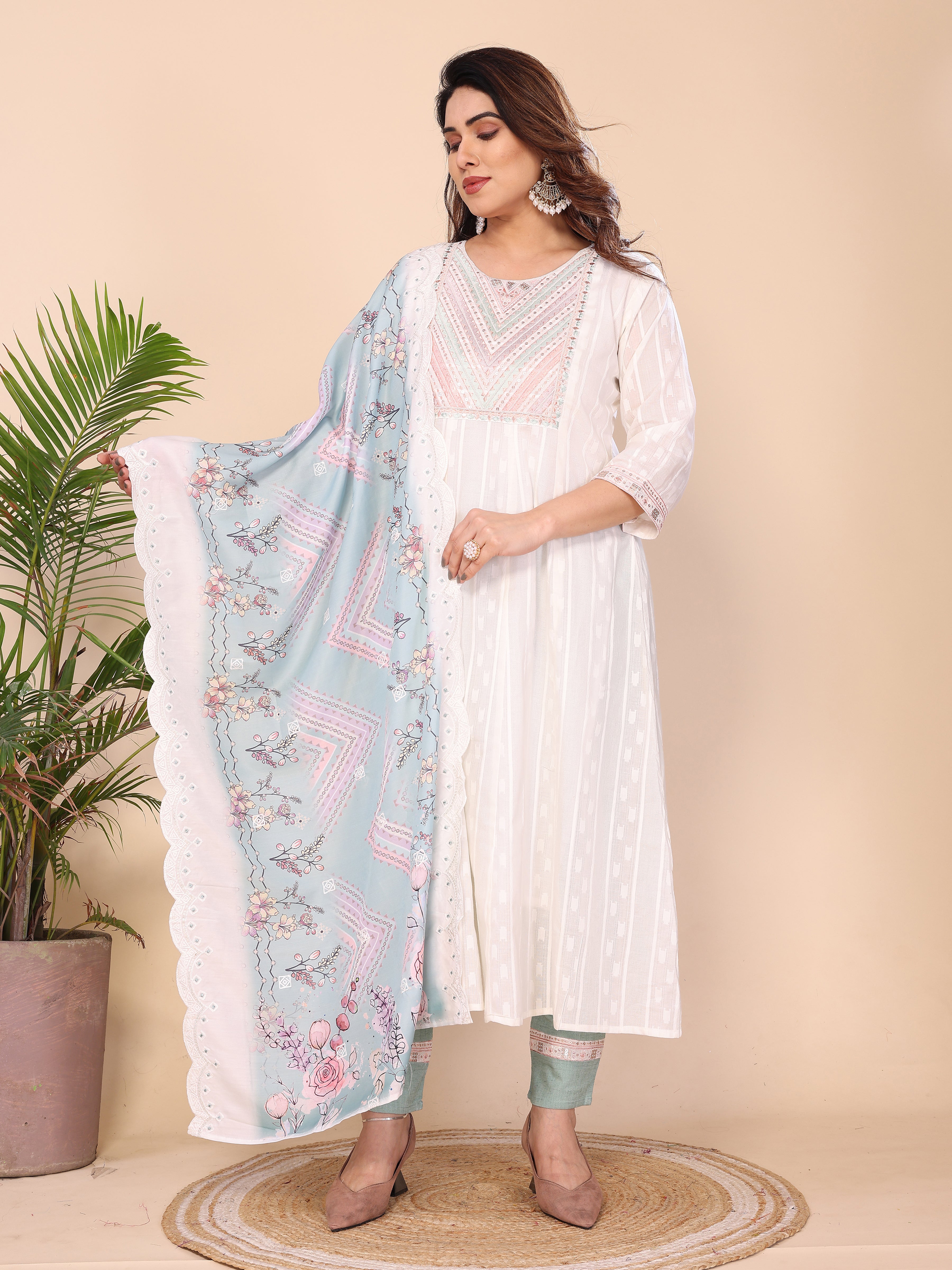 COTTON SUIT SET