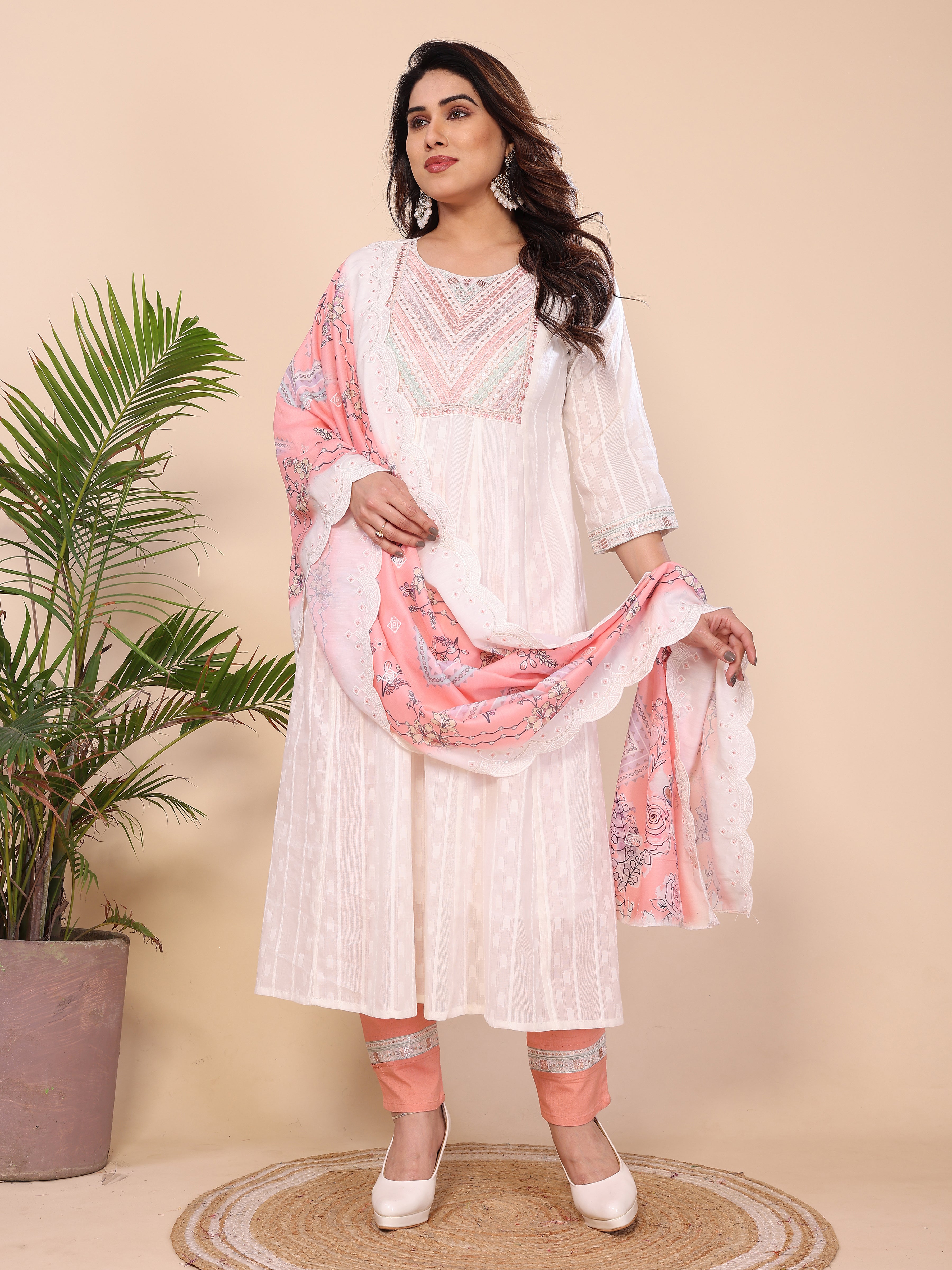COTTON SUIT SET