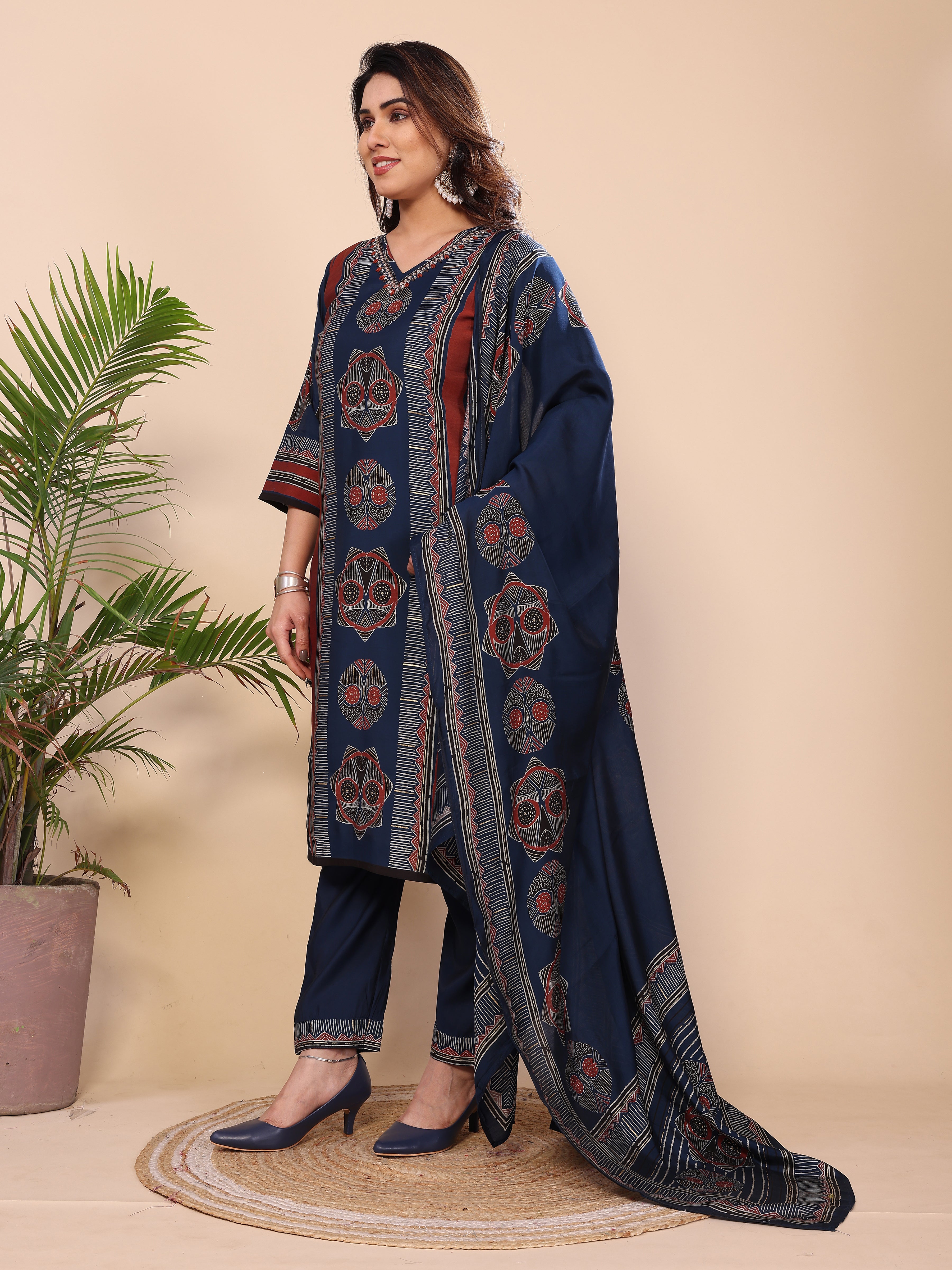 Kurta Pant With Dupatta